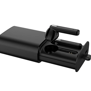oem logo free sample wireless headphone 5.0 tws earbuds with power bank
