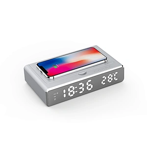 Alarm Clock Sterilizer Box Wireless Charging UV Disinfection Box