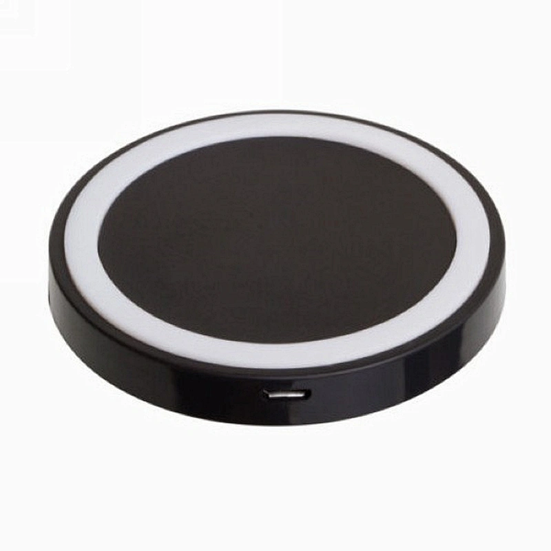 Promotion Gift Q5 Round Fast Charge Qi Wireless Charger