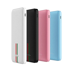Hot Selling Support Custom Logo Mini Power Bank 10000mah Mobile Charger PowerBank Promotional Gift Power Bank