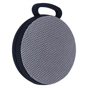 souvenir priviate label wireless fabric round speaker