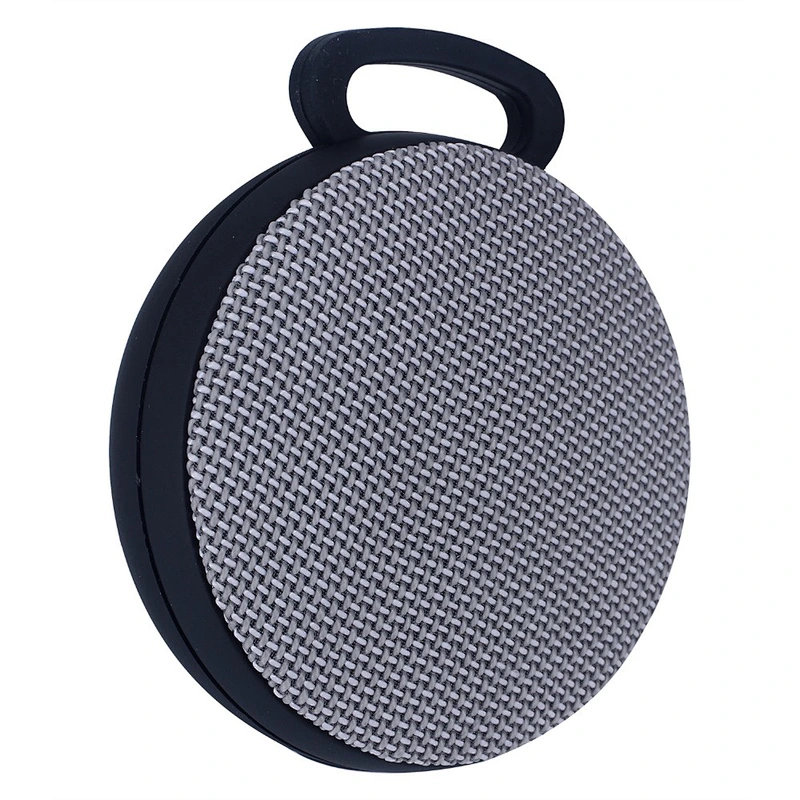 souvenir priviate label wireless fabric round speaker