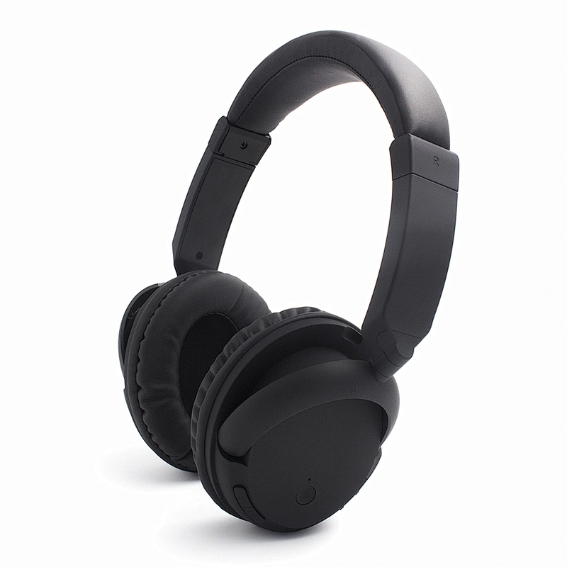 Portable Handsfree Bluetooth Headband Headphone Noise Cancelling Foldable Wireless Computer Gaming Headset