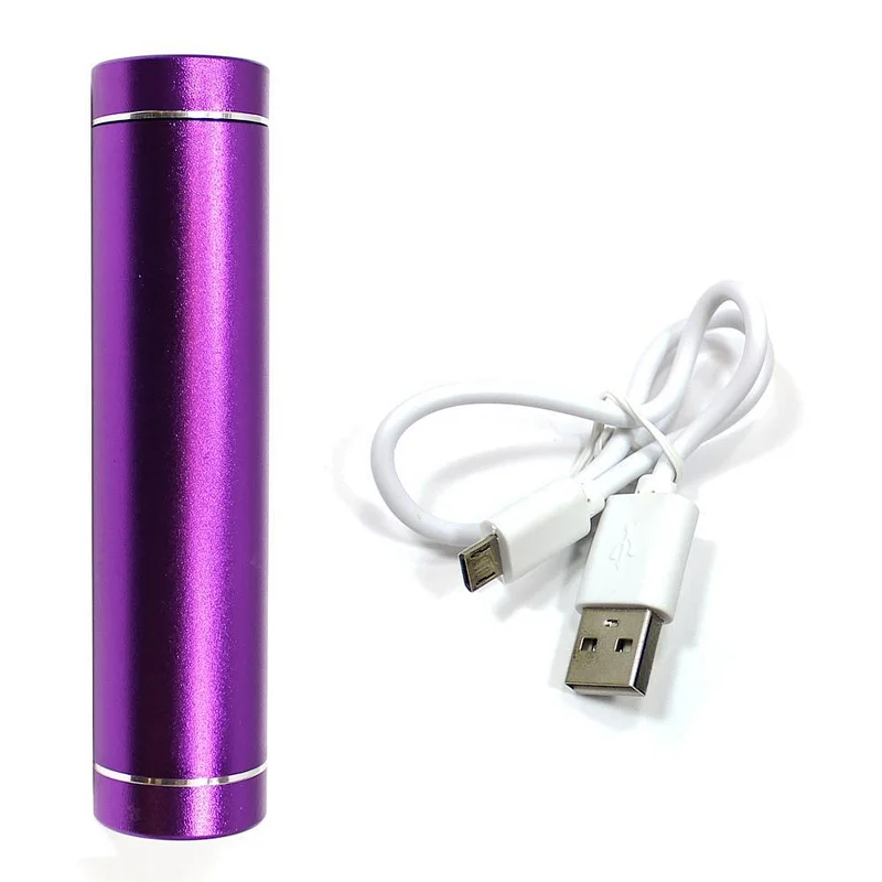 18650 battery charger 2000mah Led flashlight mini Cylindrical power bank