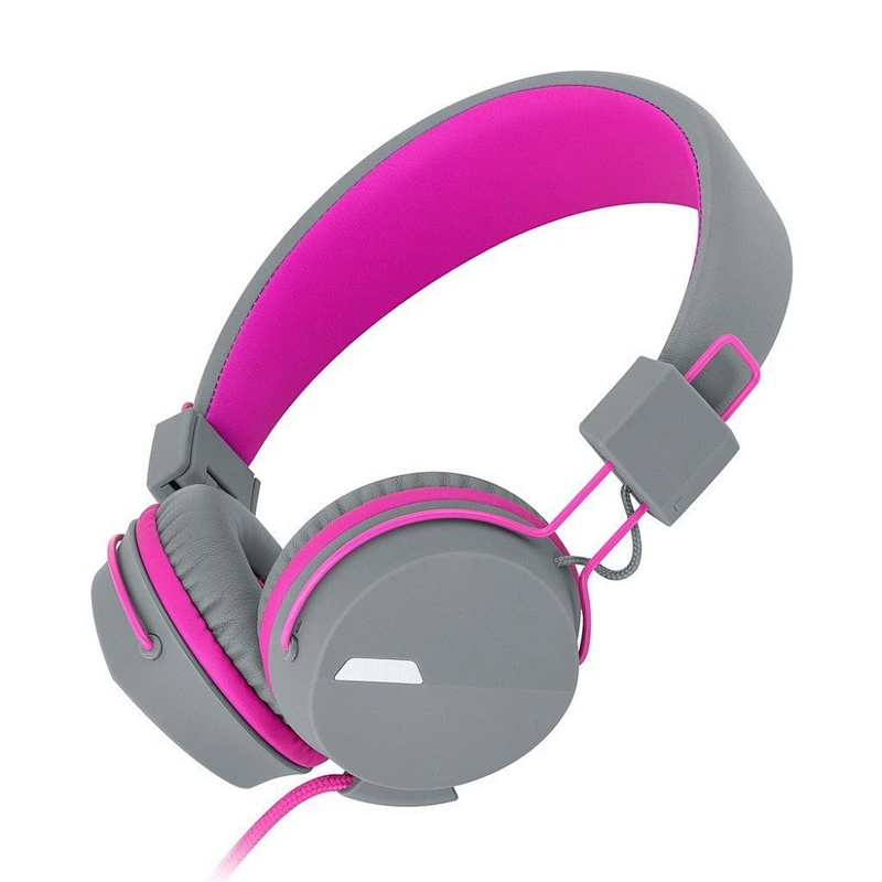 mobile phone Colorful wired folding cheap headband headphones