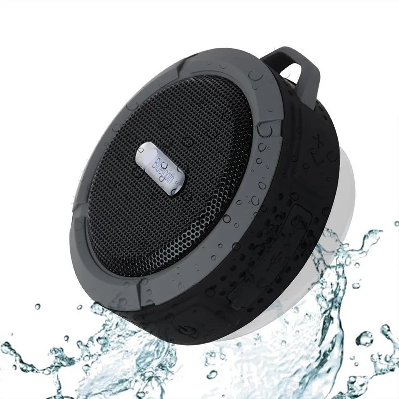 Wholesale Outdoor portable suction cup IPX4 waterproof bt speaker