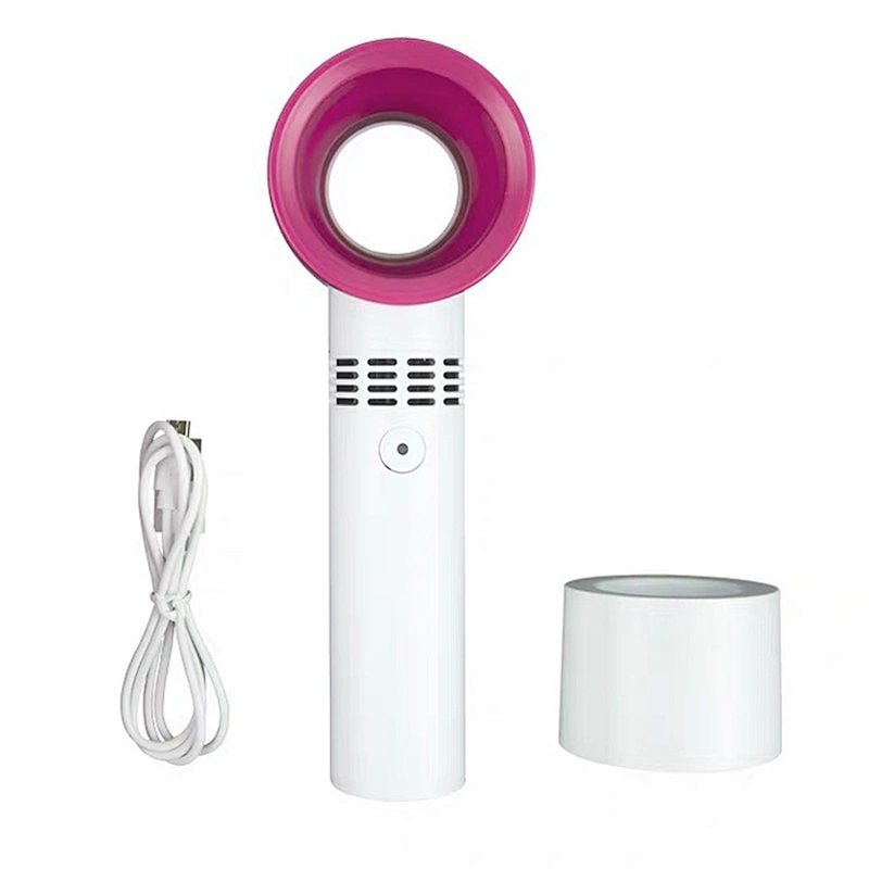 Promotion Gifts Rechargeable Bladeless Fan No Leaf Mini Electric Hand Fan