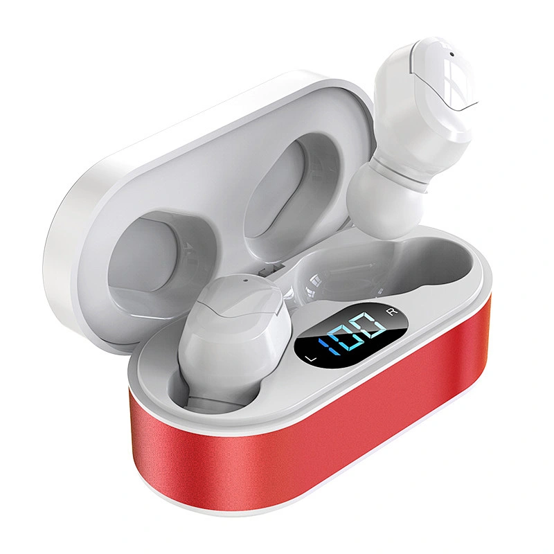 True Wireless TWS Earbuds with Noise Reduction Waterproof IPX8 BT Earphone & Headphone