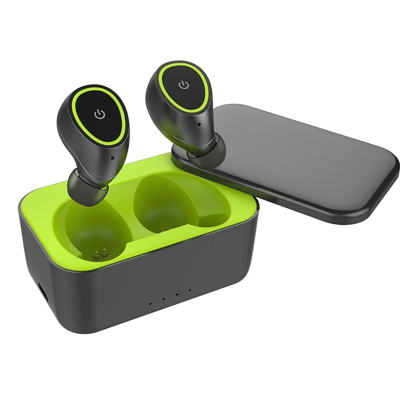 Best selling products tws earbud with case charging mini Noise Canceling  V5.0 bluetooth tws earbuds for mobile phone