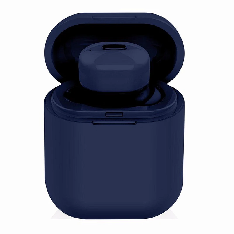 Single ear Bluetooth headset with charging box