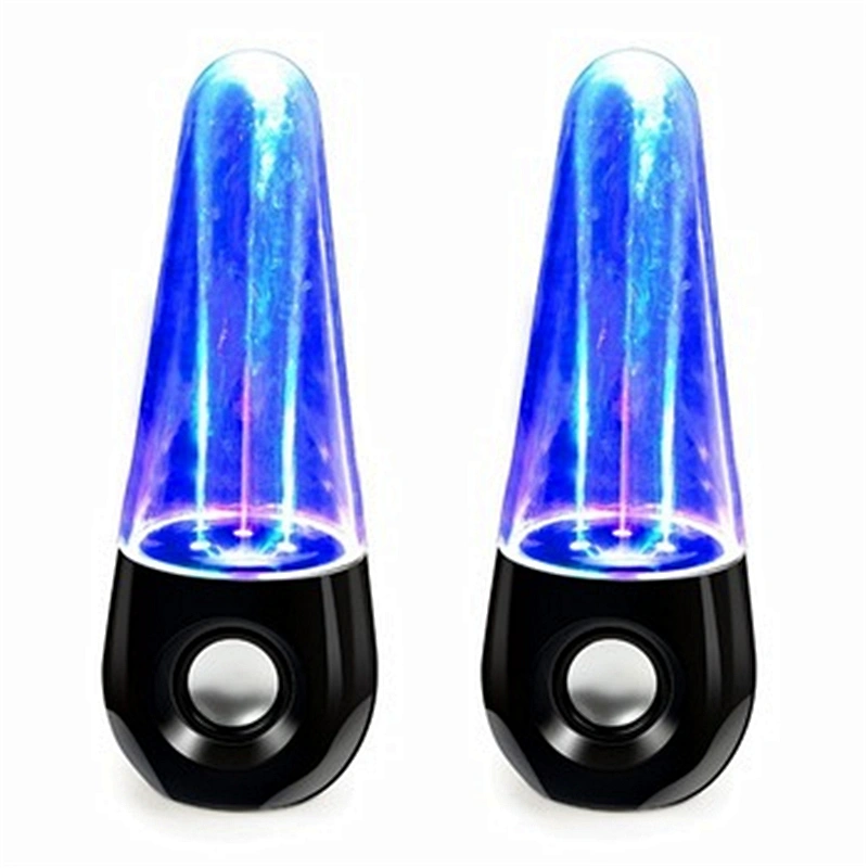 Color Changing Fountain Speaker Tower Spray Dancing Water Speaker