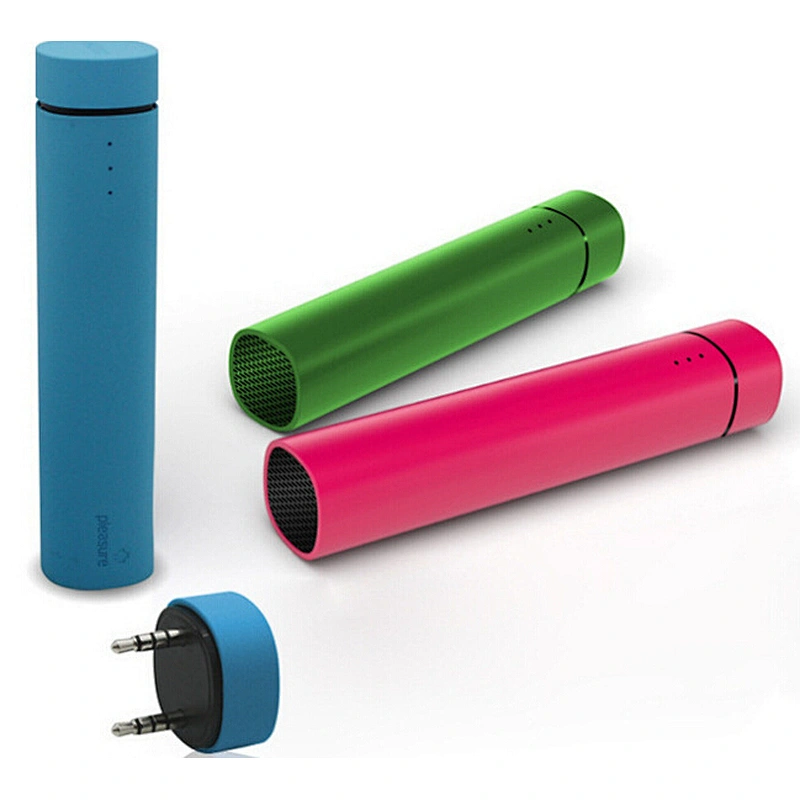 mini portable speaker power bank with phone holder 4000mah