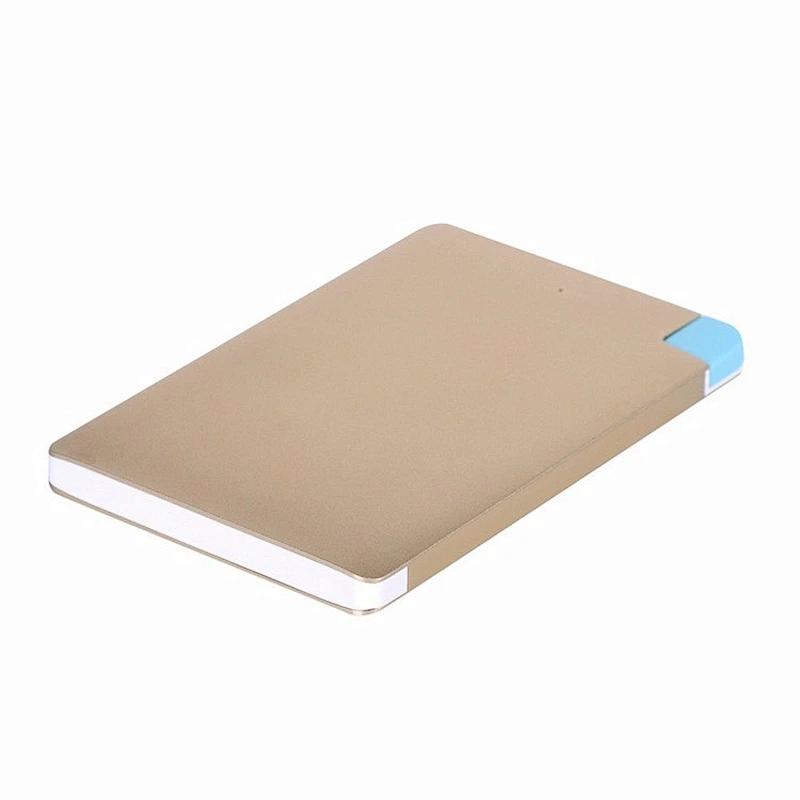 Ultra Slim battery Charger cheap oem logo credit card power bank