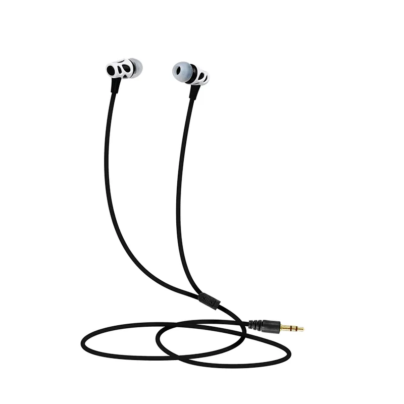 customized flat cable mini mp3 earphone