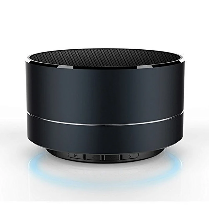 with fm radio subwoofer A10 mini protable wireless led speaker