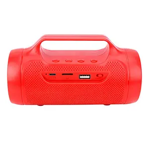 portable outdoor  handsfree stereo rugged wireless bluetooth handle speaker