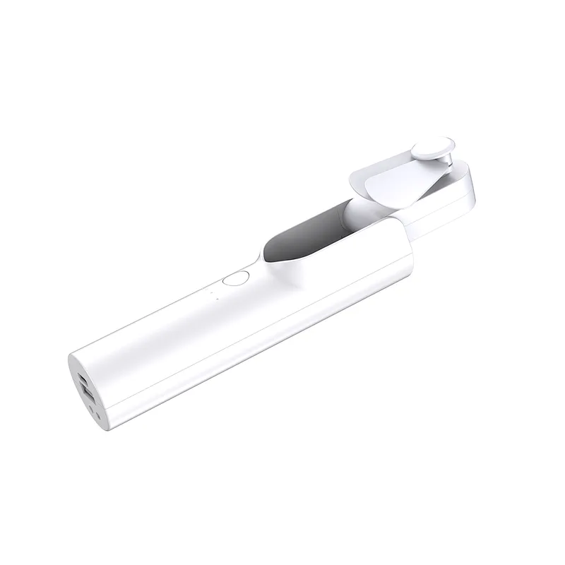 Mini Rechargeable Battery Small Handhold Foldable Fan with Power Bank