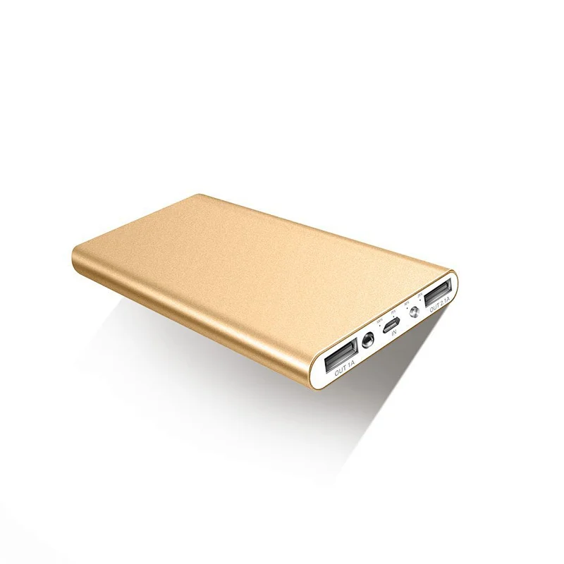 Aluminium Alloy Metal Fast Charing 10000mah Power Bank
