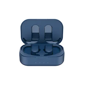 KINGSTAR Free Shipping Square Charging Case Touch Hanging Earhook Earphone Clip Microphone TWS Earhook Headset