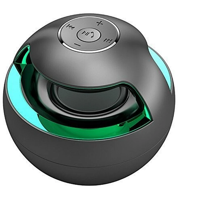 OEM Bluetooth Home Theater Sound System Round LED Handsfree Spherical Portable Wireless Speaker