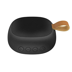 promotion gift logo bluetooth wireless square mini fabric speaker