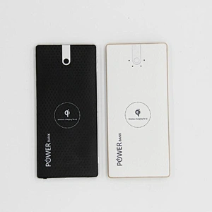 CE ROHS FCC Rechargeable Phone Charger QI power bank wireless