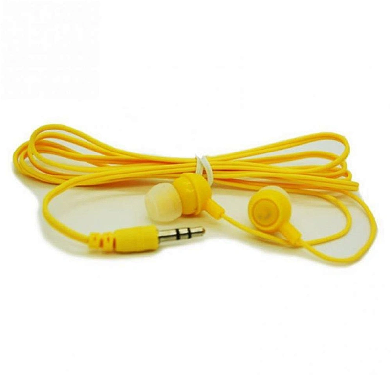 Cheapest Promotion Gift 3.5mm Plug In Ear Wired MP3 Earphone