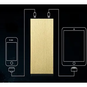 aluminium high capacity mobile power bank 10000mah
