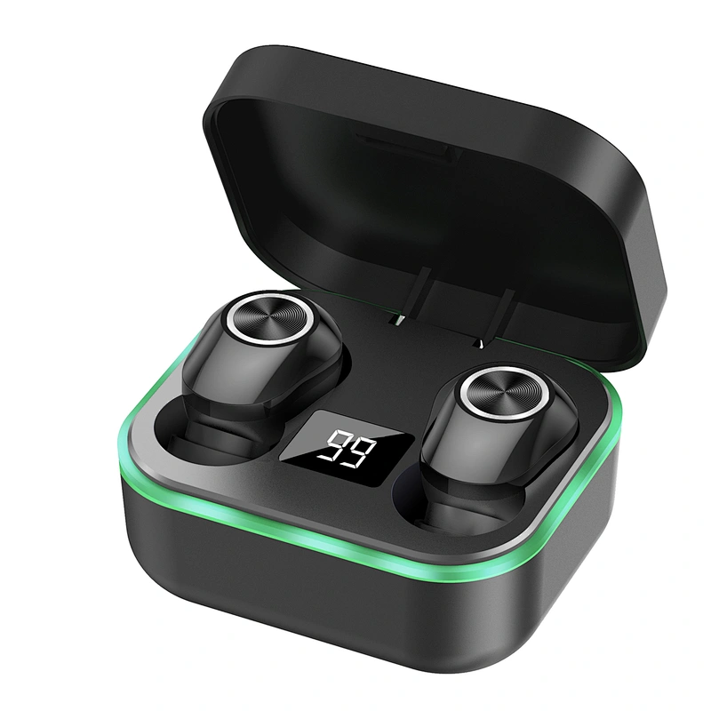 Free Shipping Wireless Mobile Earbuds Mini Touch Control TWS With LED Display