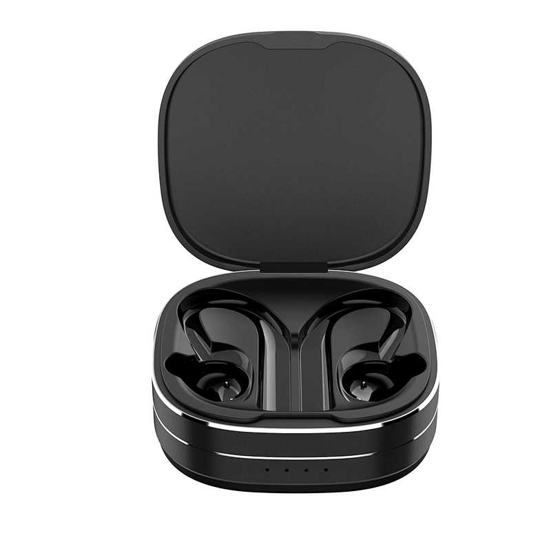 2020 New Hot Sales BT5.0 5D Stereo Waterproof OEM TWS Wireless Sport Earbuds Realtek Running Earphone with Ear hook