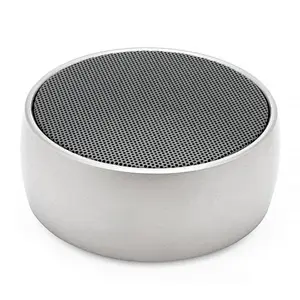 Promotion portable mini round deep bass led wireless speaker