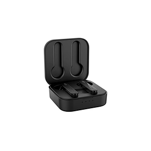 Portable Wireless TWS HIFI Stereo Handsfree Bluetooth 5.0 Pair Mini Square Microphone Headphone