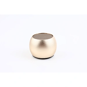 portable mini round aluminium wireless tws pair speaker