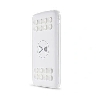 Portable 8000mah Suction Cup Wireless Charger Battery Powerbank