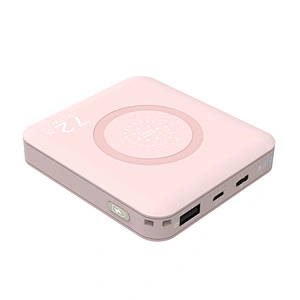 With Charging Cable Square Wireless Charger 7200mah Power Bank