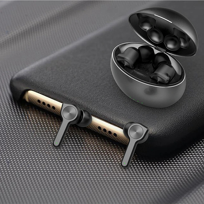 Deep Bass Stereo Sound sport running headphones oem logo mini touch earphones