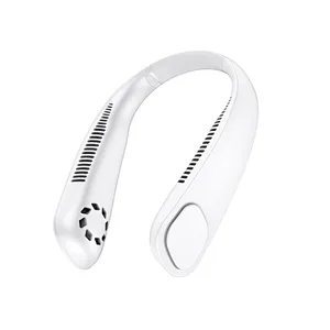 Rechargeable Portbale Lazy Fan Handsfree Mini Hanging Brushless Air Cooling Fan