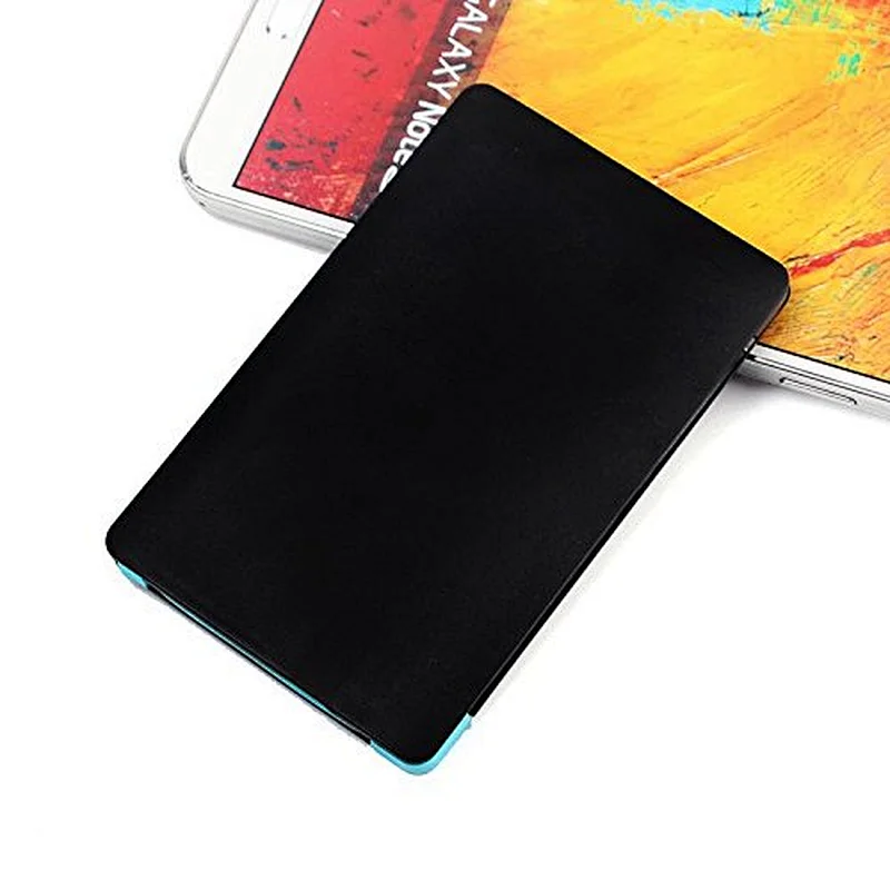 emergency outdoor universal travel rechargeable promotional usb creid card power bank