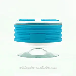 outdoor small portable led light IPX67 anti water speaker