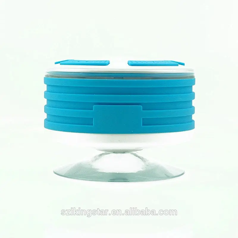 outdoor small portable led light IPX67 anti water speaker