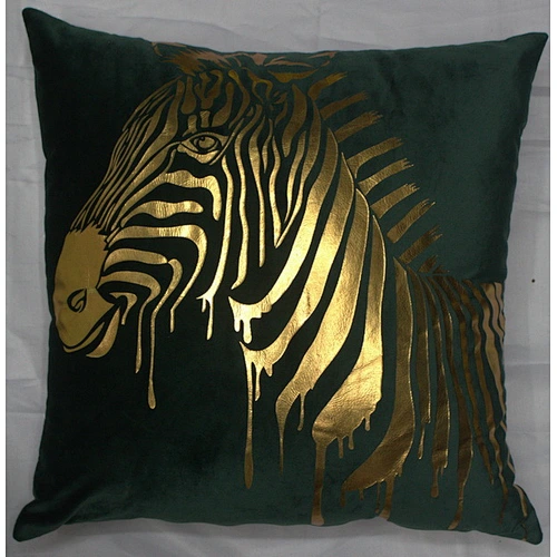 wholesale  foil print cushion cover home decor cushion cover