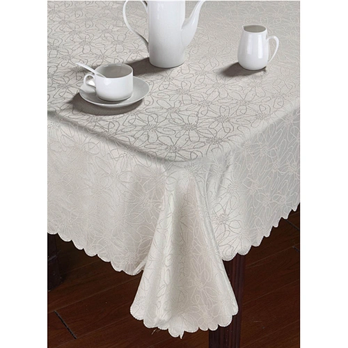 wholesale cheap macrame simple design rectangle luxury polyester damask table cloth