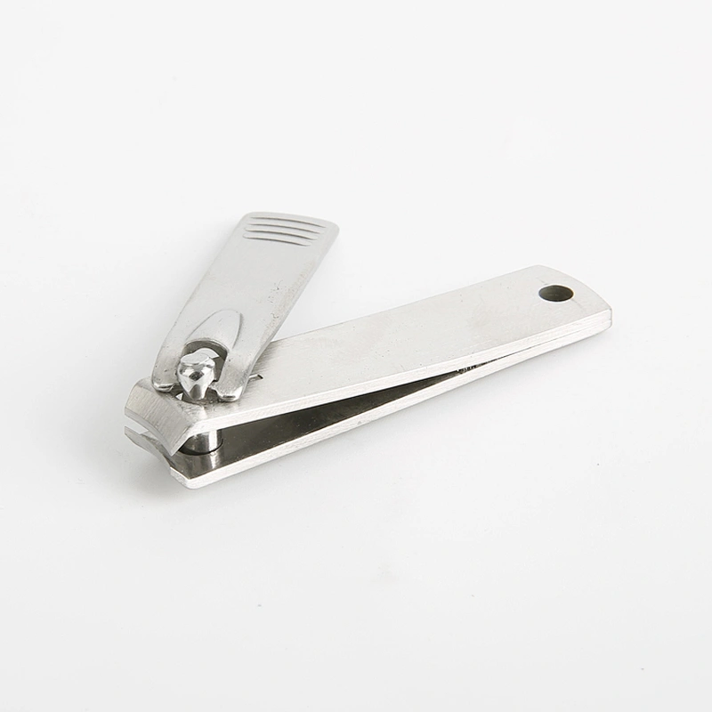 Wholesale Stainless Steel Flat Blade Black Nail Cutter Clipper with Customized Logo