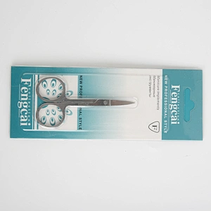 Small Custom Logo Stainless Steel Professional Beauty Care Tool Eyebrow Scissors Manicure Scissors
