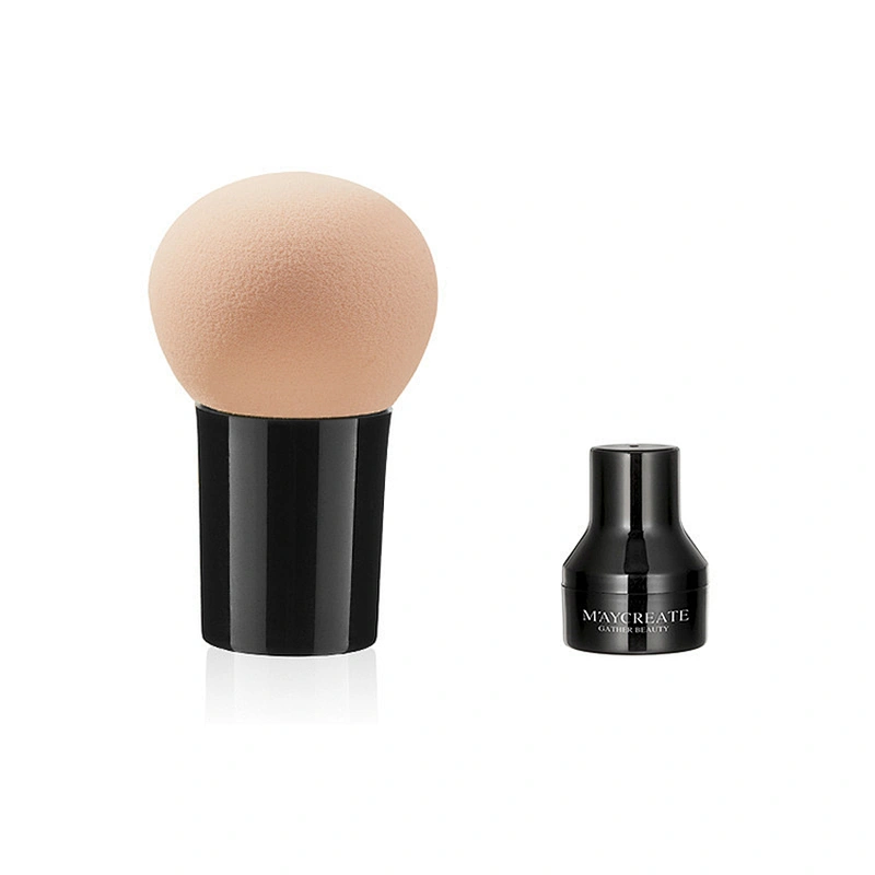 Hot Selling Mushroom Head Makeup Sponge with Holder Let Makeup More Comfortable and Clean Makeup Sponge