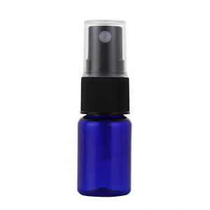10ml round shoulder angle pet transparent plastic free gel gel packed emulsion lotion portable sub bottle