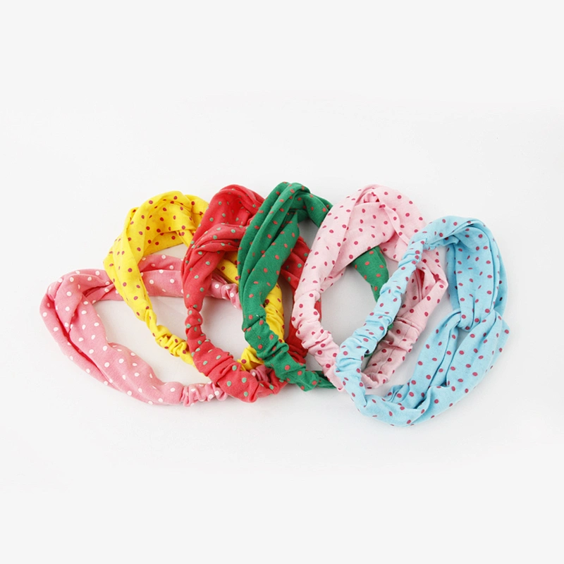 New fashion Hot sale colorful headbands Korean trendy golden silk thread knot girl headband