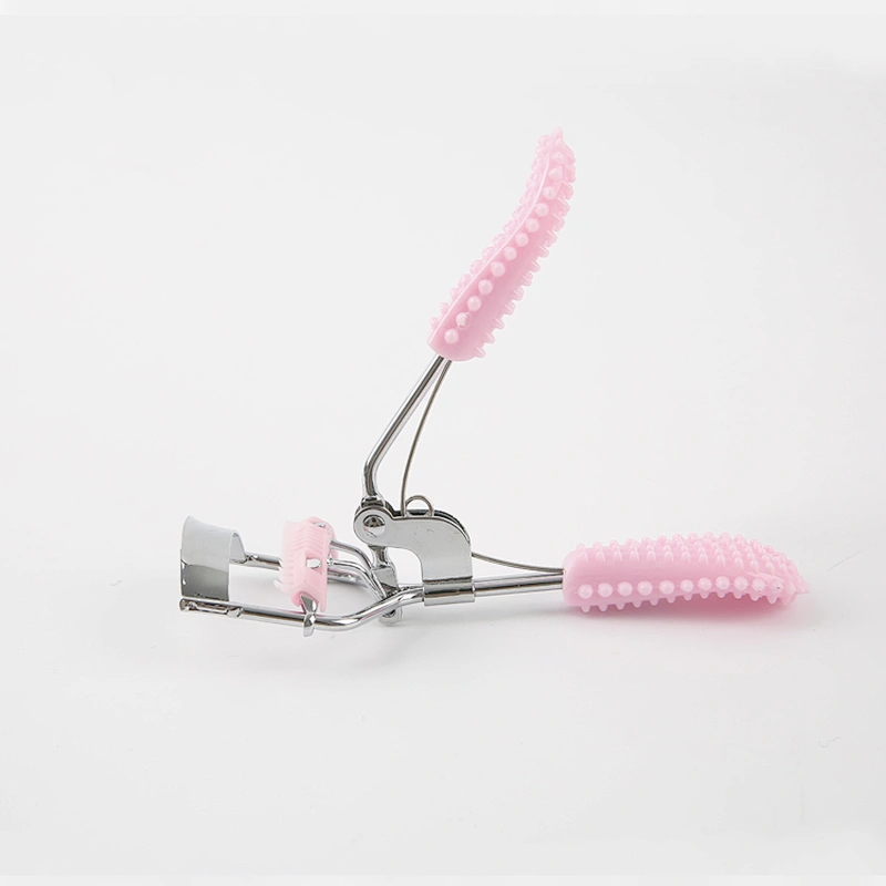 Wholesale Professional Make up tool Mini Custom Pink Eyelash Curler For Woman and Girls