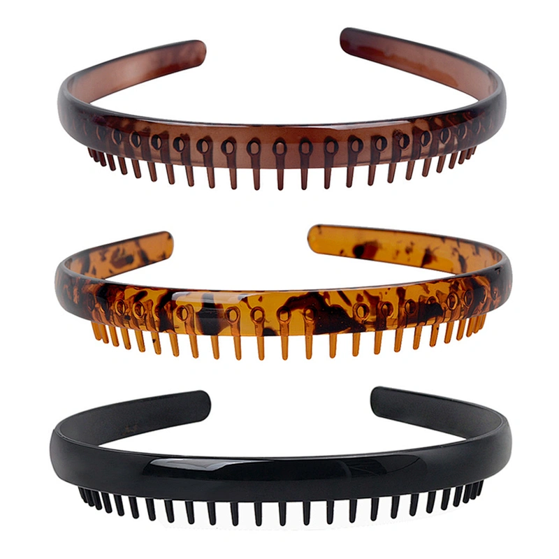 Plastic Sharks Tooth Hair Comb Headband