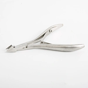 Wholesale professional Nail cared Cuticle Pusher Pliers Stainless Steel Dead Skin Remover tool Scissor